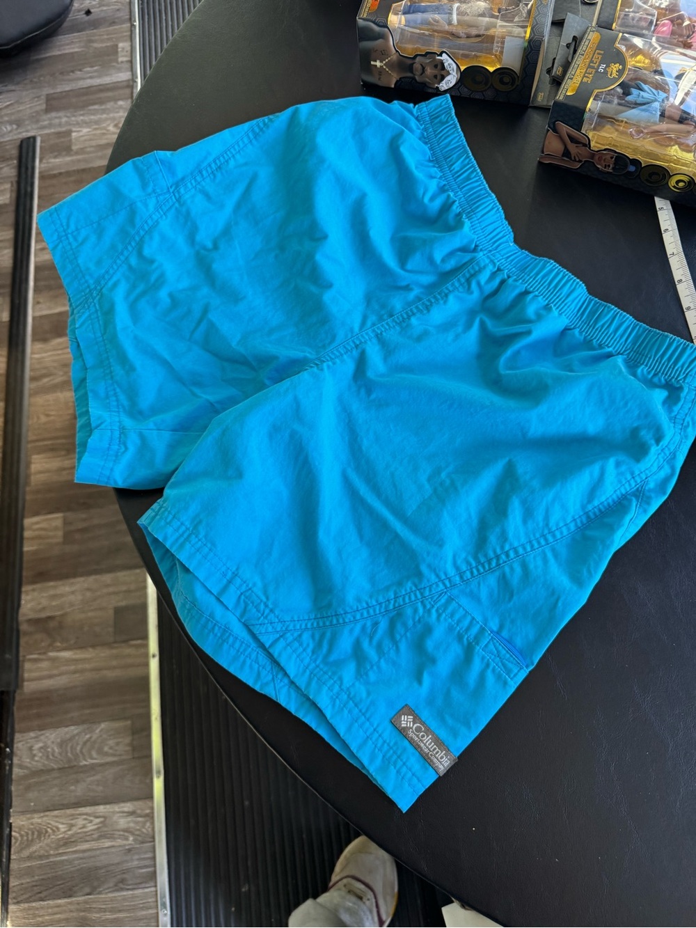 Columbia Women's Bright Turquoise Athletic Shorts